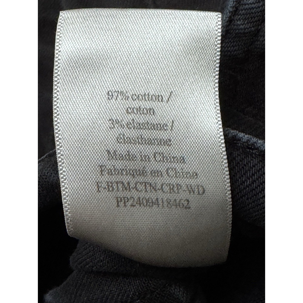 Everlane 10 Wide-Leg‎ Pants High Rise Stretch Black Denim Jeans Comfortable - Picture 9 of 9